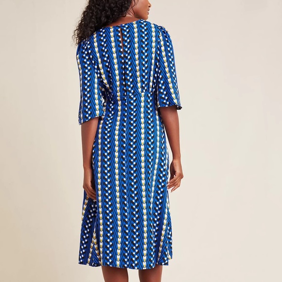 The Odells Marjorie Geo Midi Dress - Picture 2 of 6